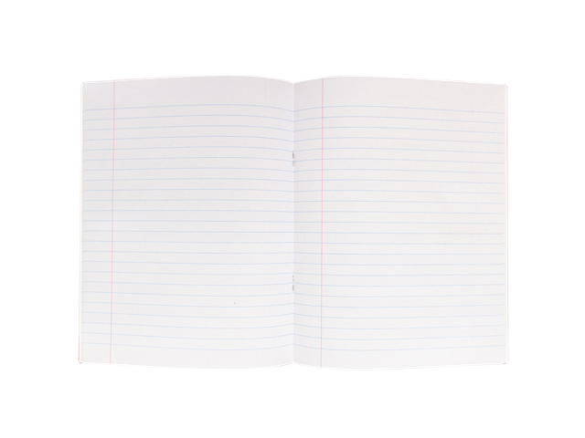 Schrift Kangaro A5 lijn 80 pagina's 60gr assorti pak à 10 stuks