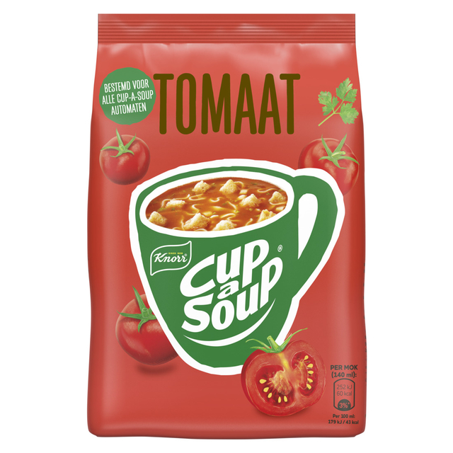 Cup-a-Soup Knorr machinezak tomaat 140ml