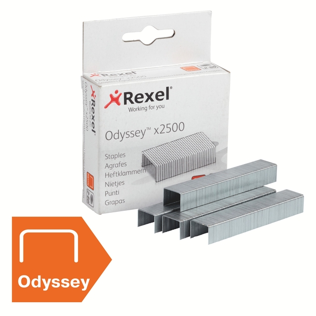 Blokhechter Rexel Odyssey max 60vel zilvergrijs