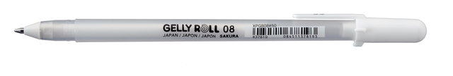 Gelschrijver Sakura Gelly Roll Classic 08 wit