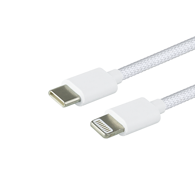 Kabel Green Mouse USB-C to Lightning data Woven 1m