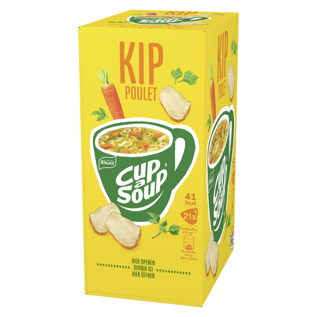 Cup-a-Soup Knorr kip 21x175ml