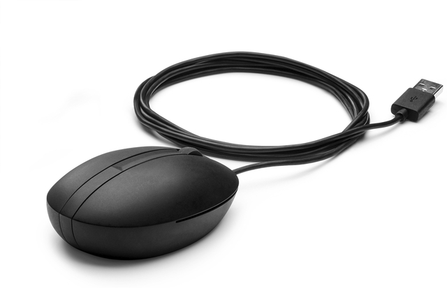 Muis HP 320M bedraad zwart