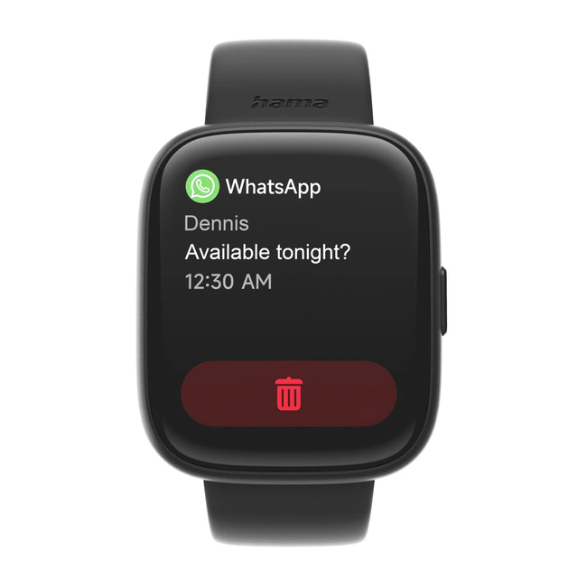 Smartwatch Hama 4000 zwart