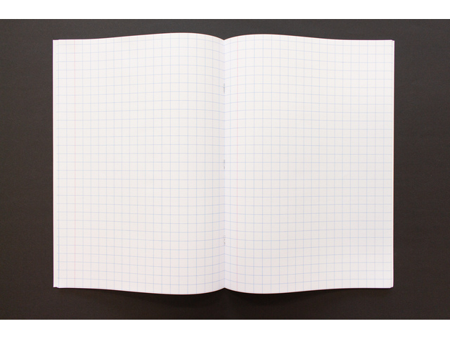 Schrift Kangaro A4 ruit 10mm 80 pagina's 60gr zwart pak à 5 stuks
