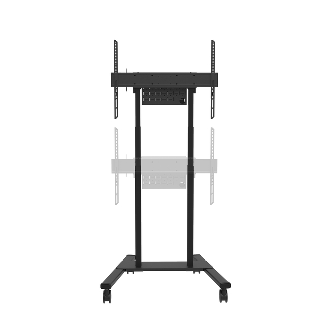 Mobiele vloersteun Neomounts MOVE Lift 37-100" zwart 