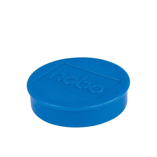 Magneet Nobo 38mm blauw 4 stuks