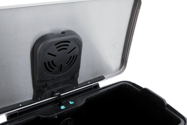 Pedaalemmer EKO E-Cube 50 liter rvs