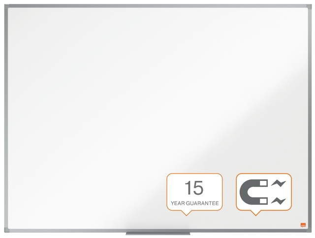 Whiteboard Nobo Essence 90x120cm staal