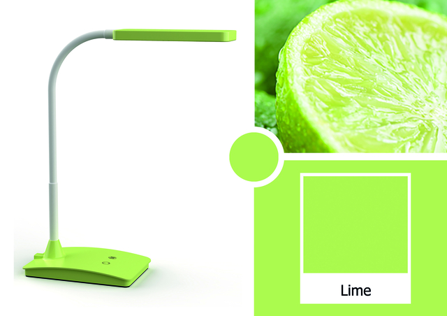 Bureaulamp MAUL Pearly LED dimbaar neon groen