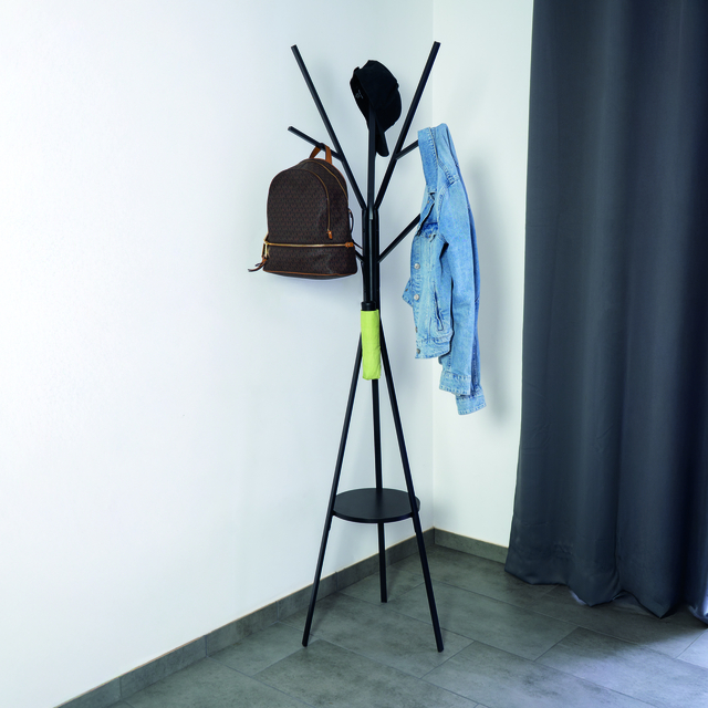 Kapstok MAUL Avalon staand 180cm zwart