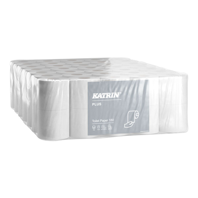 Toiletpapier Katrin 4-laags 180 vel wit 77755
