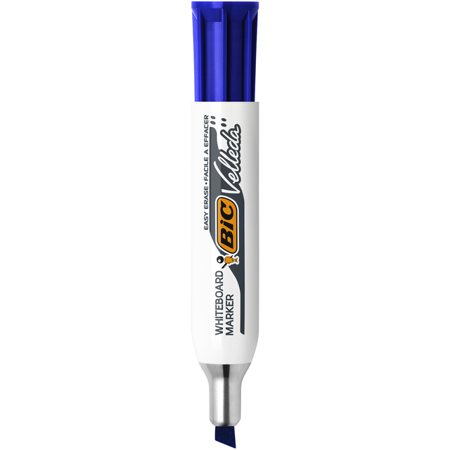 Viltstift Bic Velleda 1781 whiteboard schuin large assorti 4 stuks