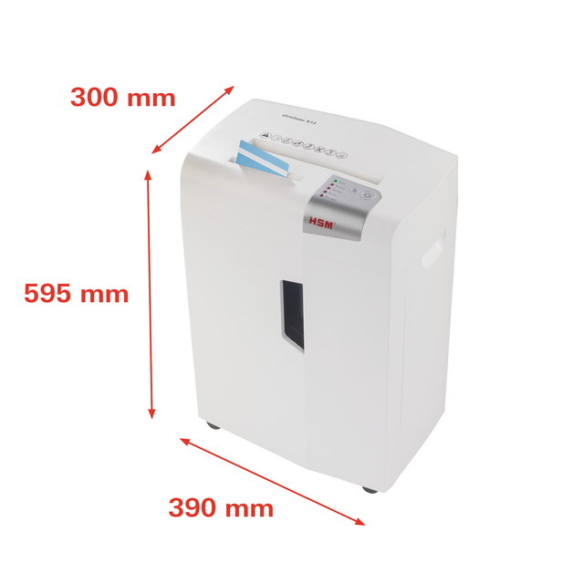 Papiervernietiger HSM shredstar X13 snippers 4x37mm