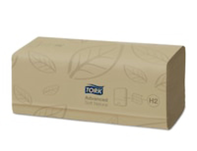 Handdoek Tork H2 Xpress Advanced multifold 2-laags 213x240mm 21x180 vel naturel 130299