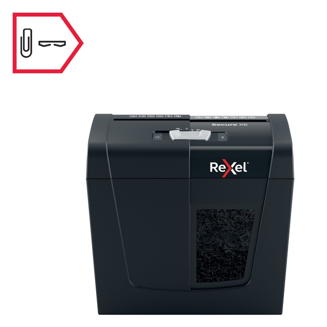 Papiervernietiger Rexel Secure X6 snippers 4x40mm