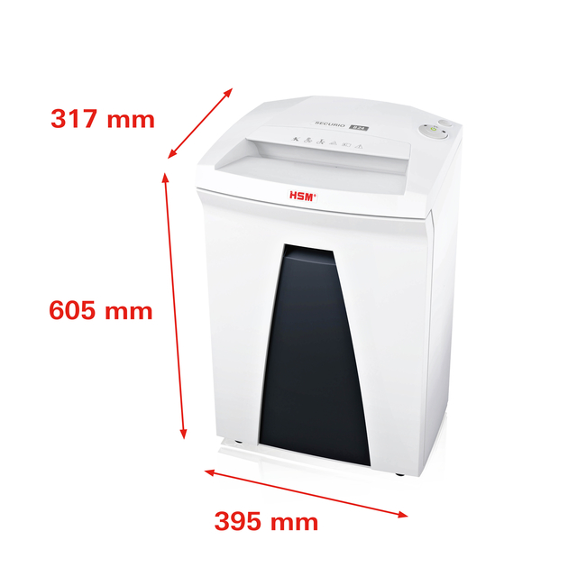 Papiervernietiger HSM Securio B24 stroken 3.9mm