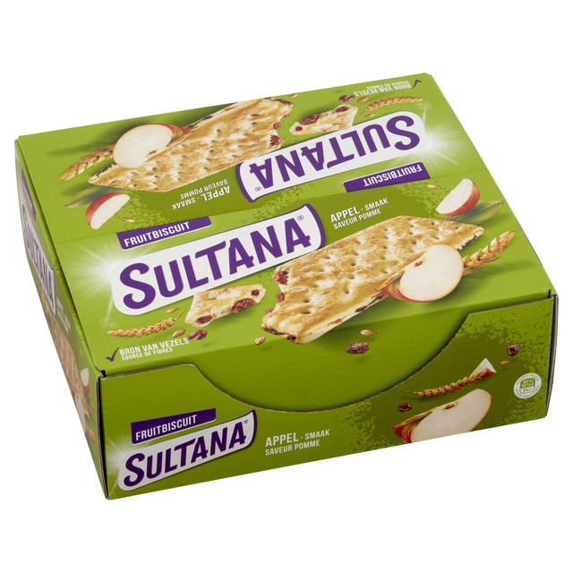 Fruitbiscuit Sultana appel 3-pack