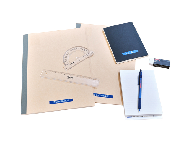 Reliëftape Dymo embossing vinyl 9mm wit op blauw