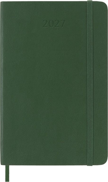 Agenda 2027 Moleskine 12M Planner Weekly 7dagen/1pagina pocket sc myrtle green