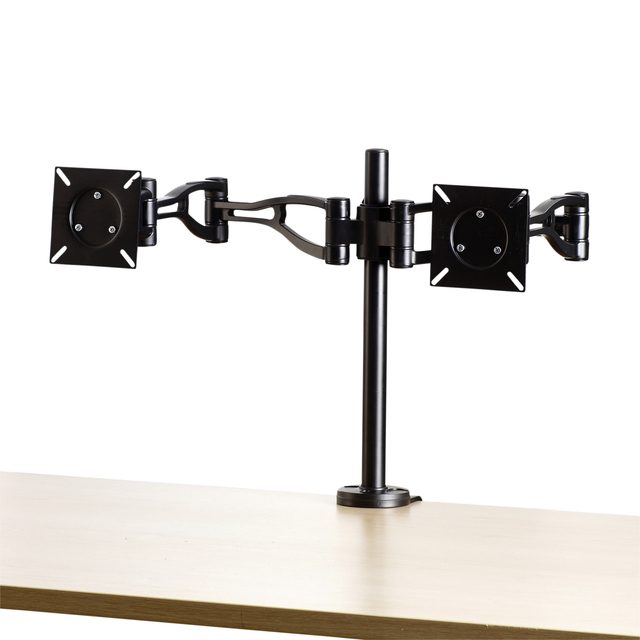 Monitorarm Fellowes Vista dubbel zwart