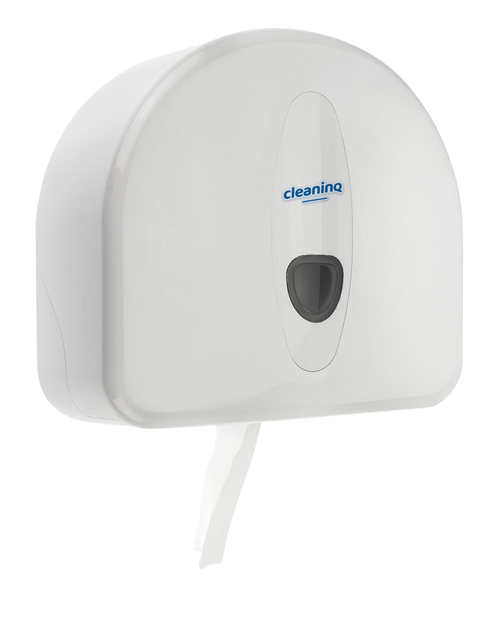 Toiletpapierdispenser Cleaninq jumbo groot wit