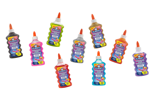 Kinderlijm Elmer's glitter zwart