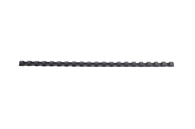 Bindrug GBC 6mm 21rings A4 zwart 100 stuks