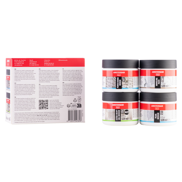 Mediumset Amsterdam Mini Sculpt & Shape set à 4 stuks 120ml