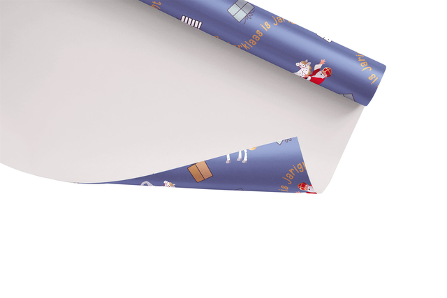 Inpakpapier Sint en Co 200x70cm assorti