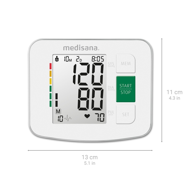 Bovenarmbloeddrukmeter Medisana BU 512