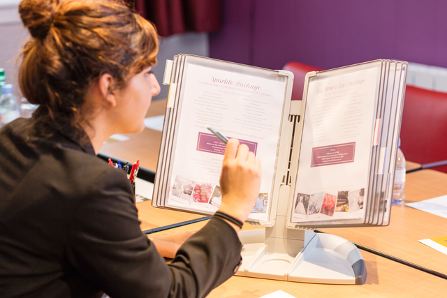 Zichtpanelensysteem bureau Tarifold DesignPP A4 met 10-tassen