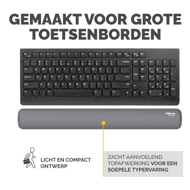 Polssteun Fellowes Breyta grijs