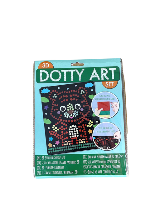 Knutselset 3D Dotty art assorti