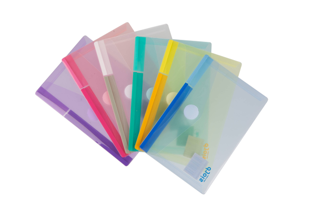 Enveloptas Djois Color Collection A6 horizontaal assorti