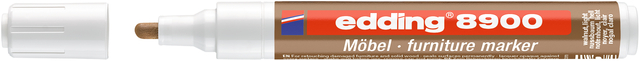 Viltstift edding 8900 meubel rond 1.5-2mm licht notenhout blister 1st