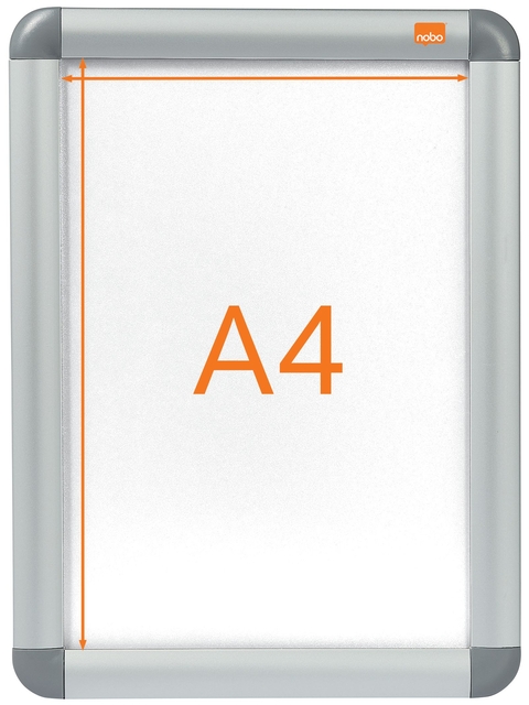 Kliklijst Nobo Essence A4 aluminium