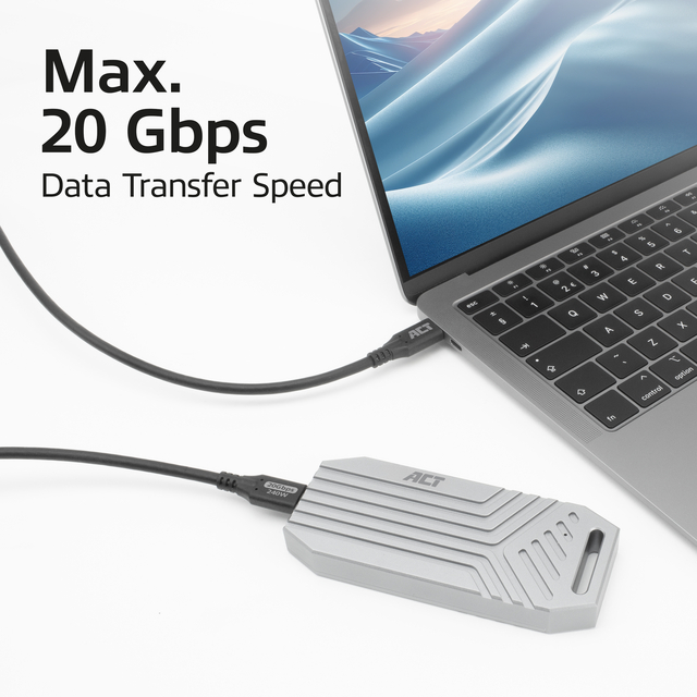 Kabel ACT USB-C 4.0 20Gbps 1m