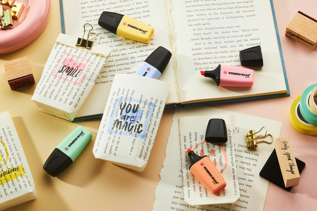 Markeerstift STABILO BOSS mini pastel assorti 6 stuks