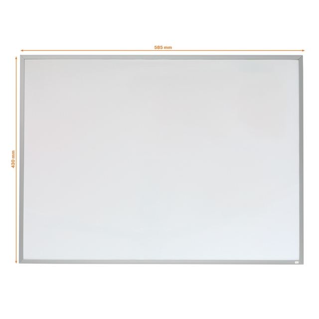 Whiteboard Nobo 58.5x43cm aluminium magnetisch