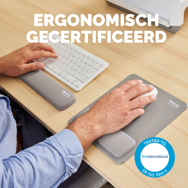 Polssteun Fellowes Breyta compact grijs