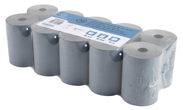 Telrol Exacompta 80mmx44m kern Ø12mm SafeContact thermisch