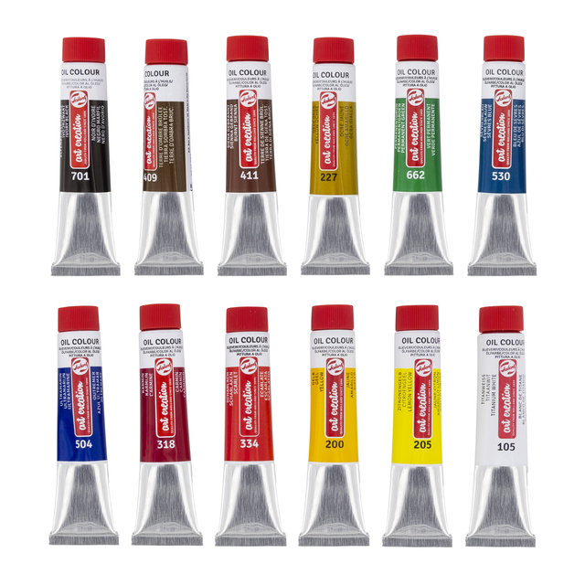 Talens Art Creation olieverf set 12 tubes 12 ml
