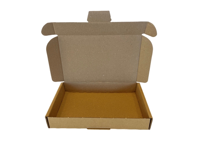 Brievenbusbox IEZZY A5 230x160x26mm karton bruin