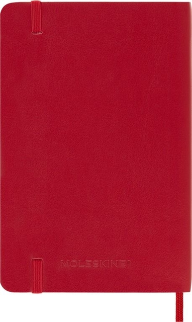 Agenda 2027 Moleskine 12M Planner Weekly 7dagen/1pagina pocket sc scarlet red