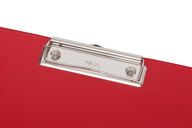 Klembord MAUL A4 staand PVC rood