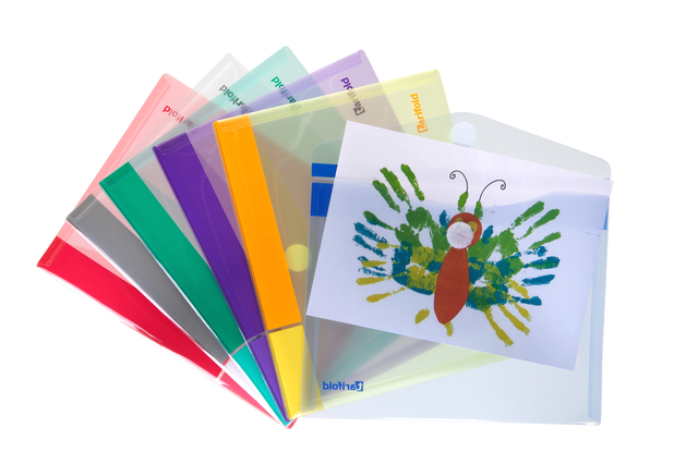 Enveloptas Djois Color Collection A5 horizontaal assorti