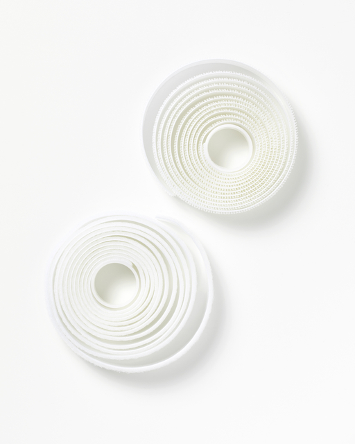 Klittenband Folia 20mmx2m wit 2 rollen