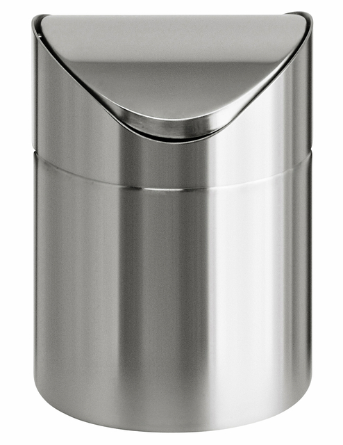 Afvalbak Vepa Bins tafelmodel met swingdeksel 1,5 liter