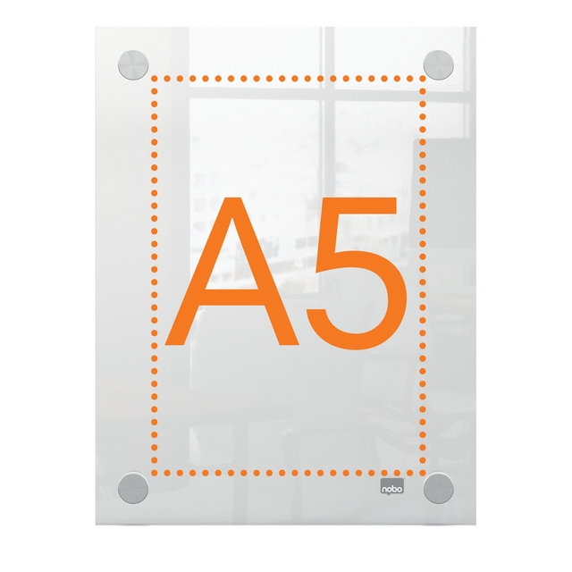 Infobord Nobo Premium Plus A5 acryl wand